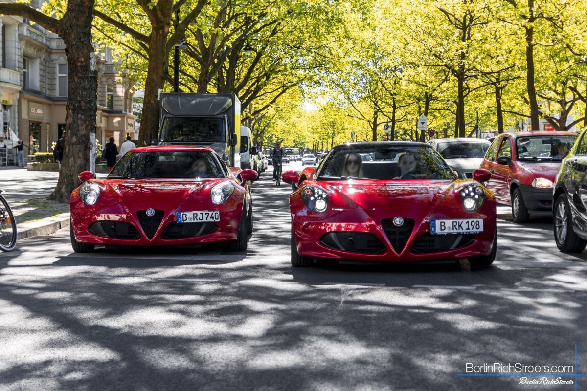 Alfa Romeo 4C spotted in Berlin — BerlinRichStreets